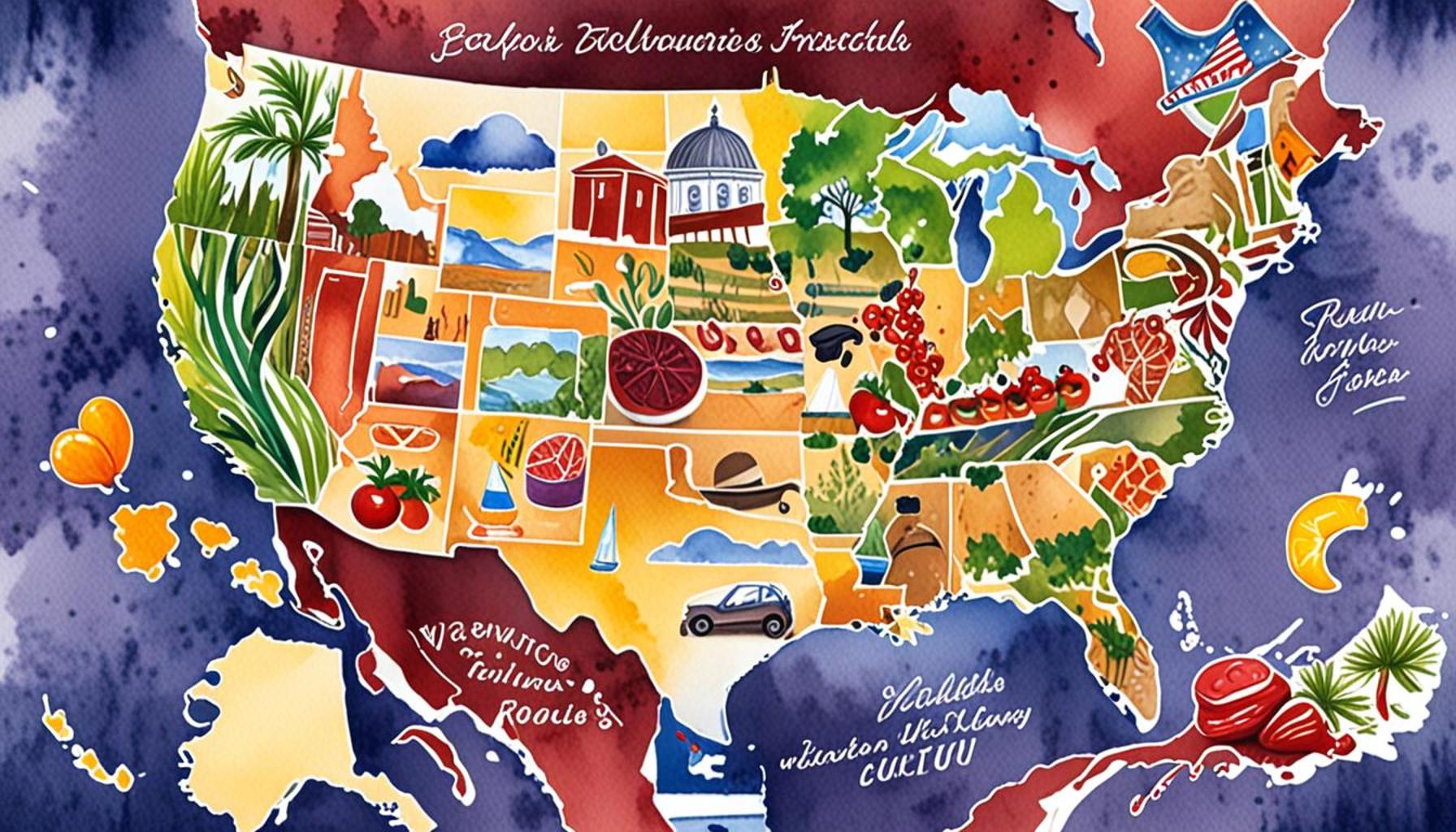 Gastronomic Itineraries: Exploring the Best Roads for Regional Flavors in the USA