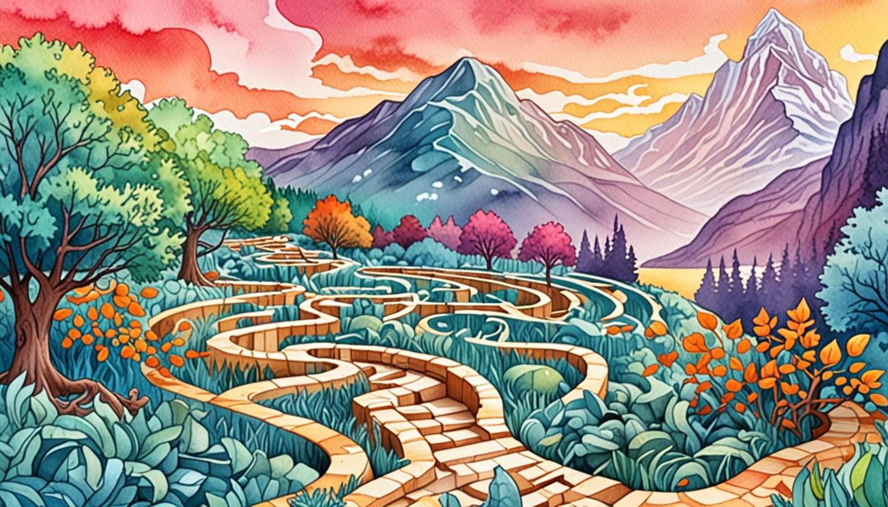 Unraveling Labyrinths: How Path Puzzles Help Alleviate Anxiety