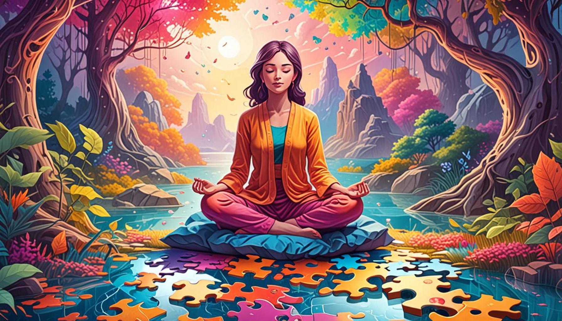 Puzzles and Meditation: Finding Calm Through Solving Riddles