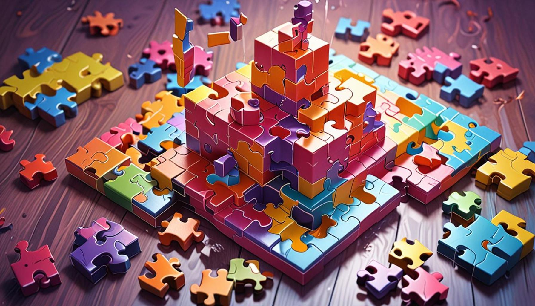 3D Puzzles: The Art of Building and Relaxing the Mind