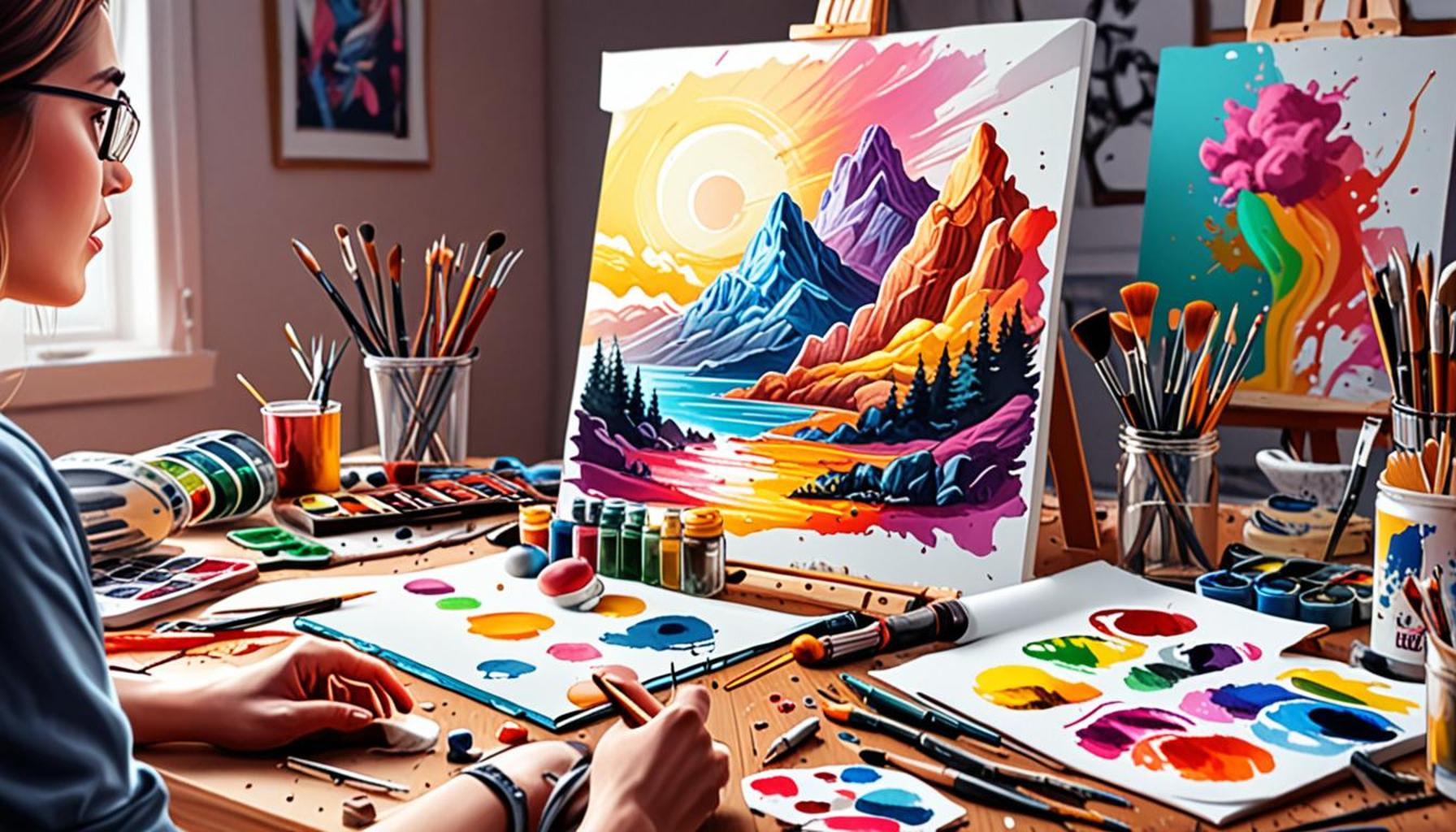 Innovative Painting and Drawing Techniques for Beginners