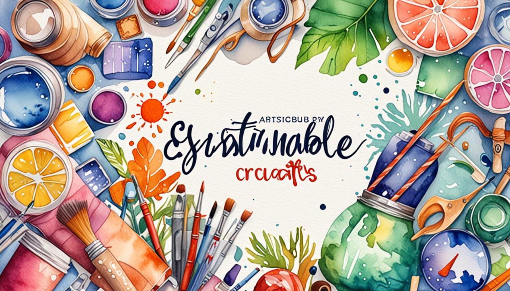 Exploring Sustainable Materials for Crafting: Creating with Environmental Awareness