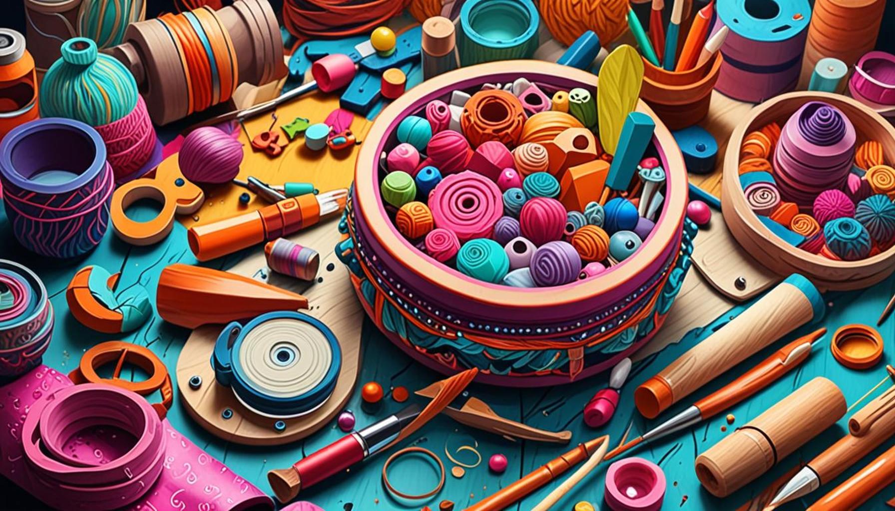 Exploring Unusual Materials to Create Unique Pieces in Crafts