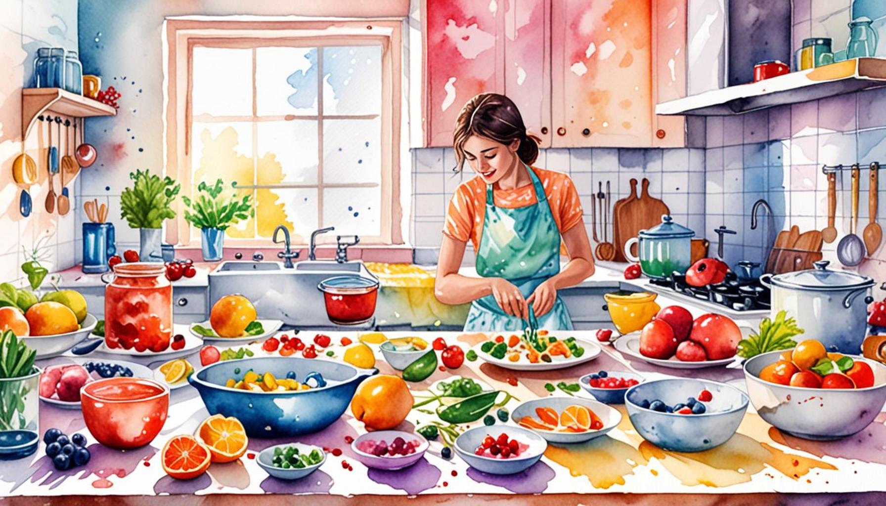 The Sensory Experience in the Kitchen: How the Senses Influence Preparation and Tasting