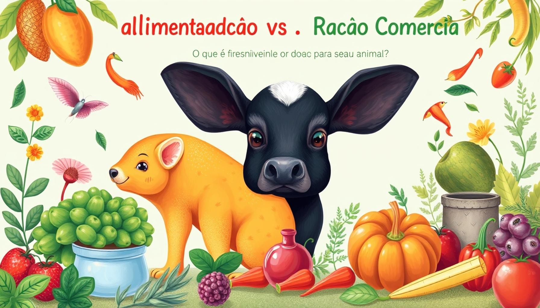 Natural Food vs. Commercial Feed: What is Better for Your Pet?