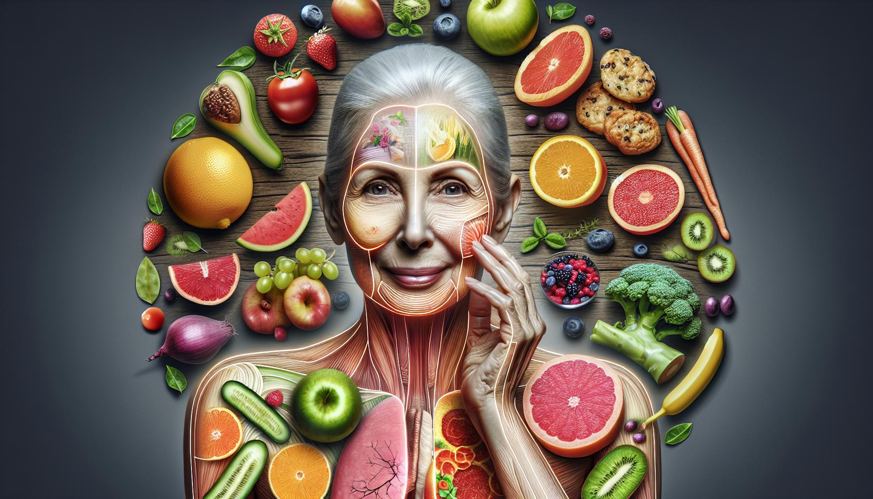 The influence of diet on skin health and combating aging