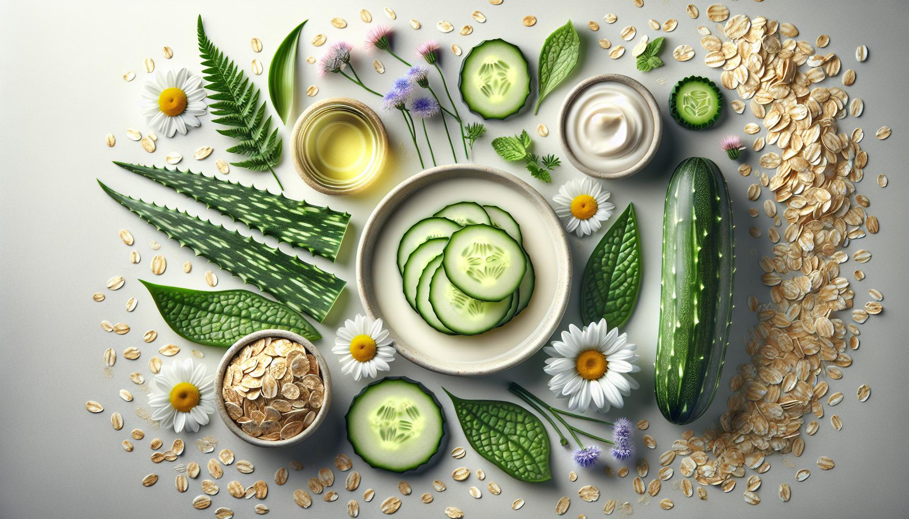 The Benefits of Natural Ingredients for Sensitive Skin: Gentle and Effective Solutions